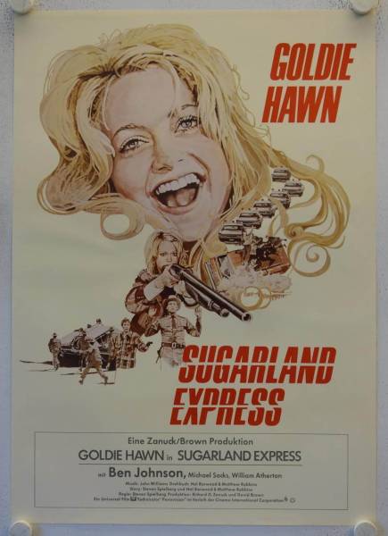 The Sugarland Express original release german movie poster